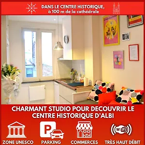  Apartment Un Jour D'ete A - Centre Unesco - 200 M Cathedrale - Parking - Animaux Acceptes